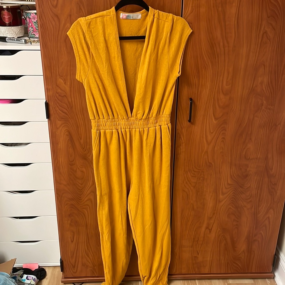 Free People FP Beach Rita Terrycloth Jumpsuit